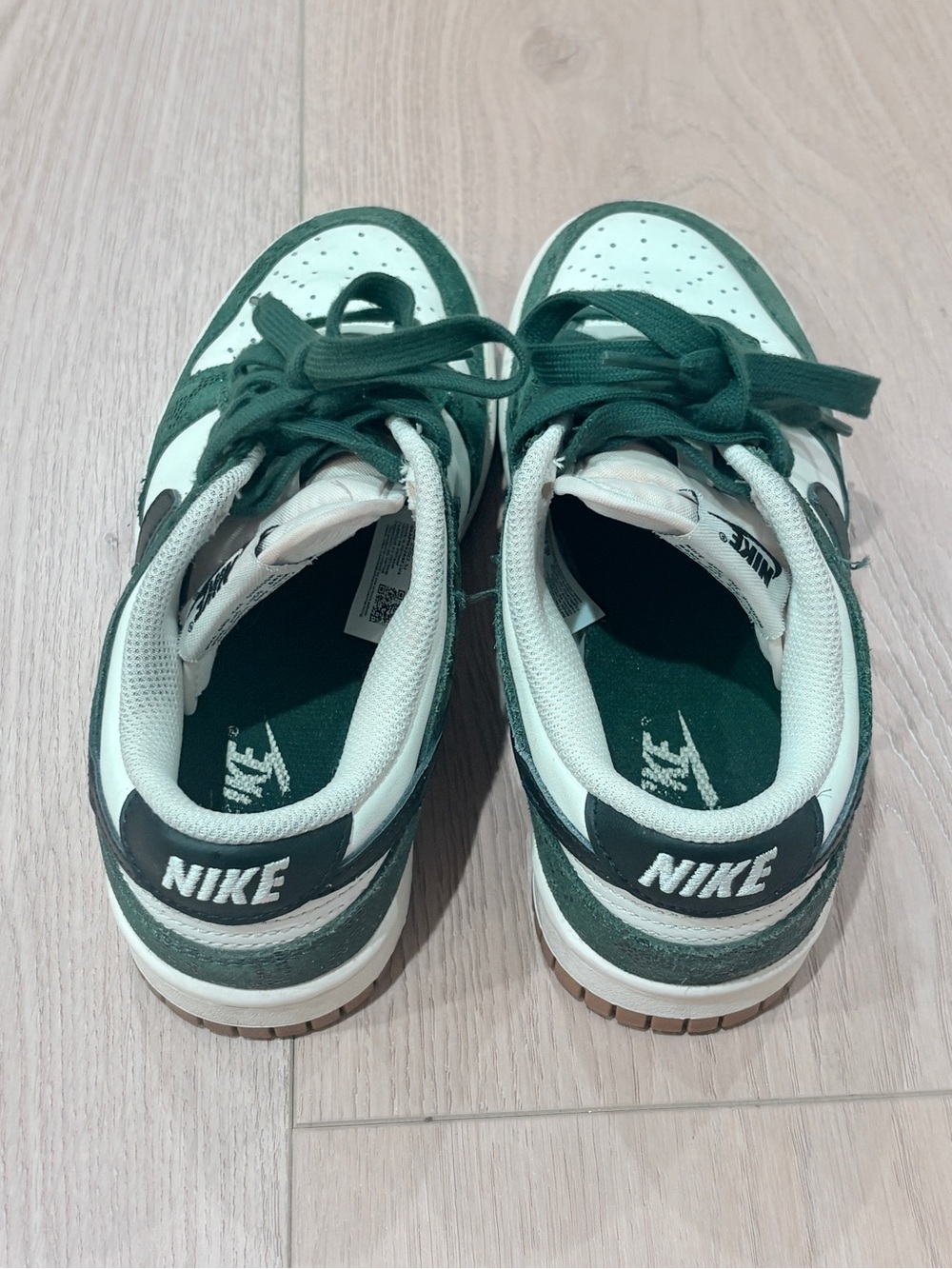 Nike Dunk Low Green Snake Kids Size 5 FQ8893-397 - Picture 12 of 12